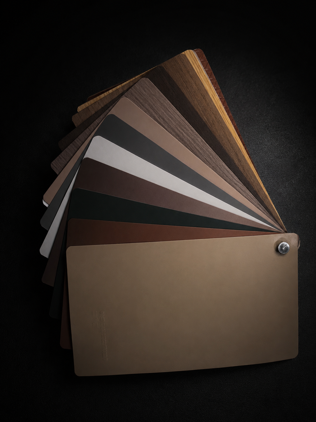 Membrane finish swatch — matte panel surface