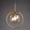 Nordic Loft Cafe Gold/Chrome/Copper Ceiling Led Pendant